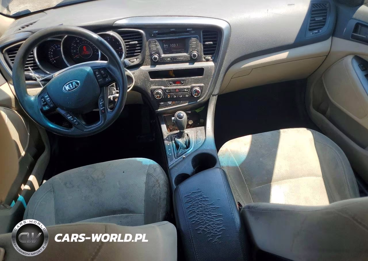 2013 Kia Optima Lx VIN:5XXGM4A79DG243655 - 8