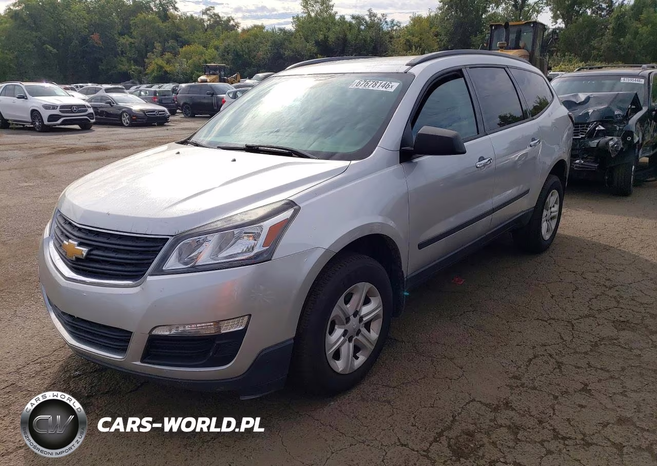 2017 Chevrolet Traverse Ls VIN:1GNKRFED2HJ181743 - 1