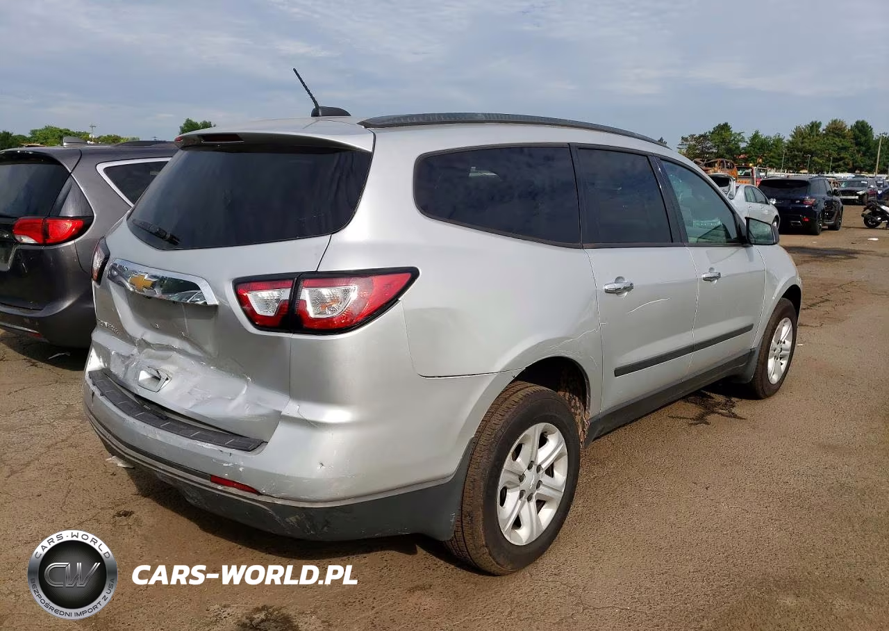 2017 Chevrolet Traverse Ls VIN:1GNKRFED2HJ181743 - 3