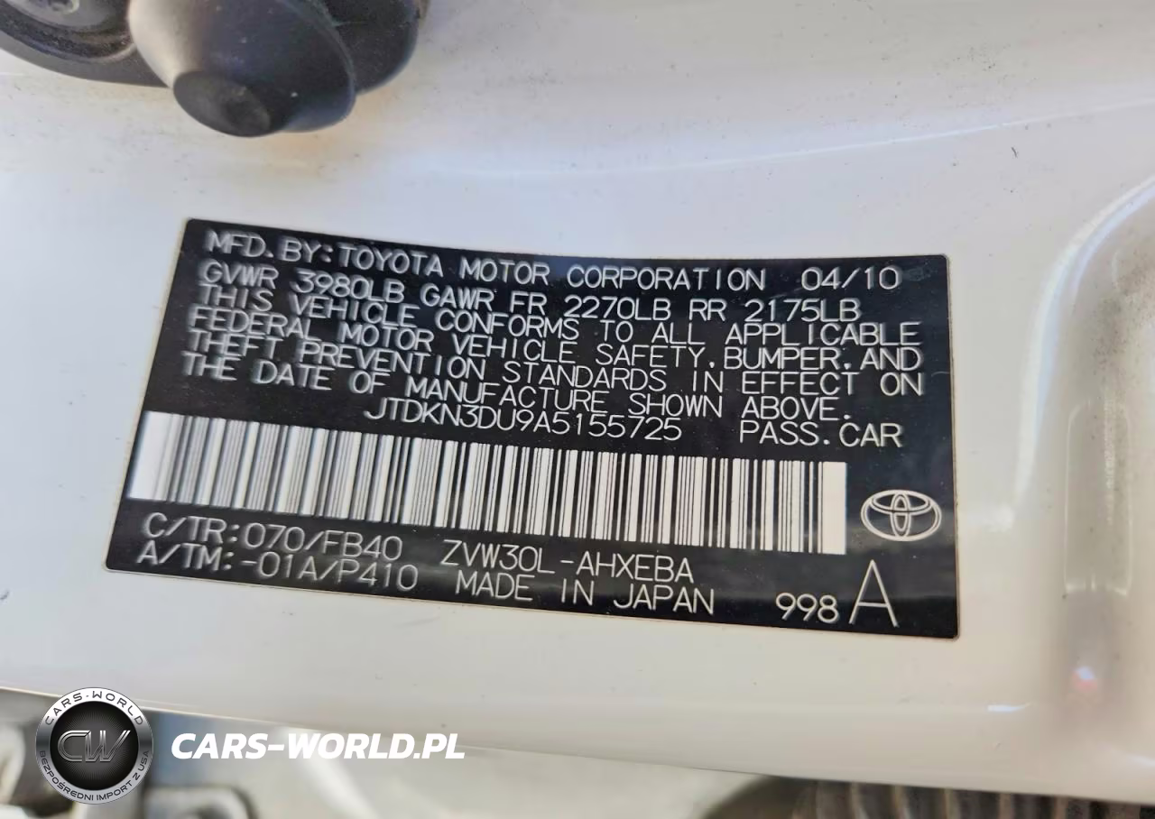 2010 Toyota Prius Iii VIN:JTDKN3DU9A5155725 - 13