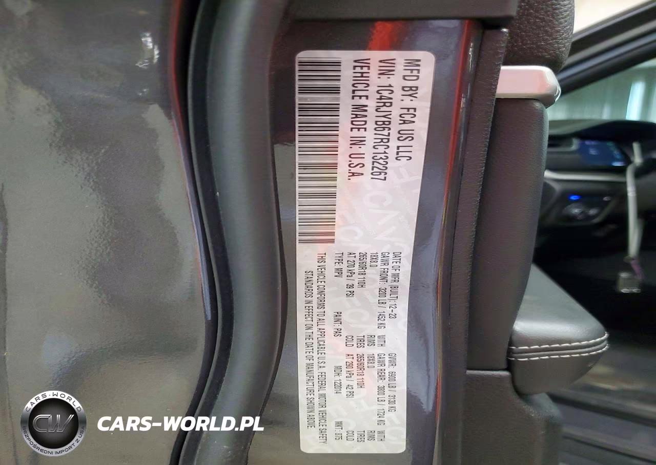 2024 Jeep Grand Cherokee Limited 4Xe VIN:1C4RJYB67RC132267 - 13