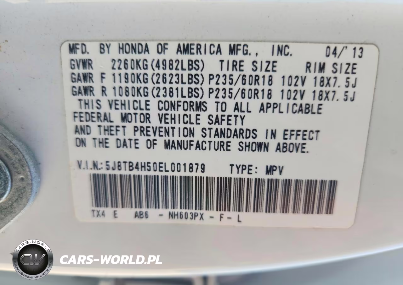 2014 Acura Rdx Technology VIN:5J8TB4H50EL001879 - 12