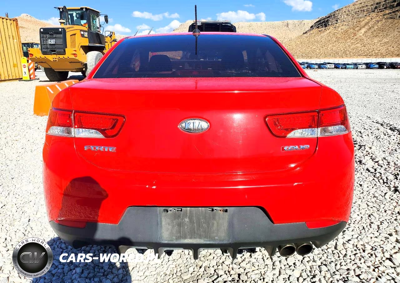 2012 Kia Forte Koup Sx VIN:KNAFW6A31C5592873 - 6