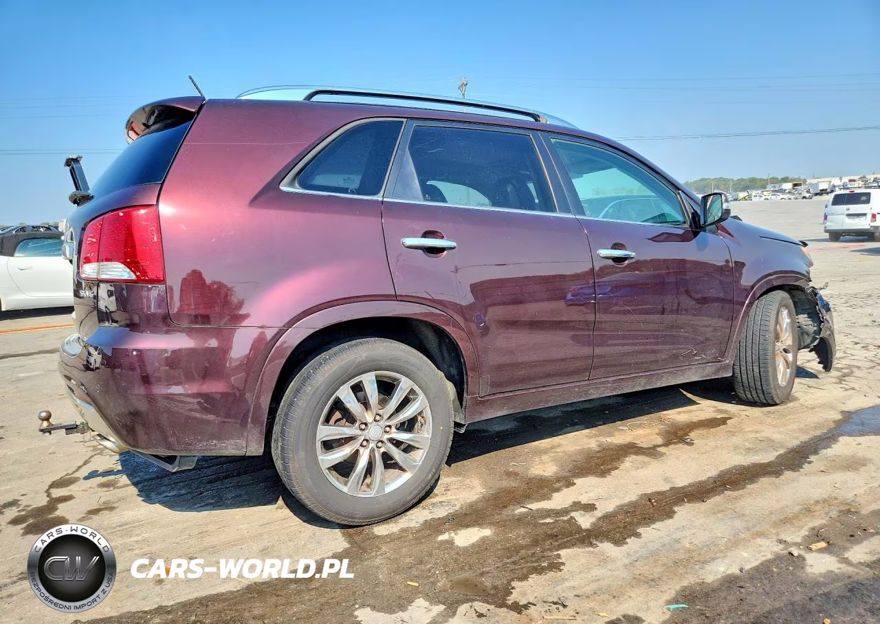 2013 Kia Sorento Sx VIN:5XYKW4A24DG351606 - 3