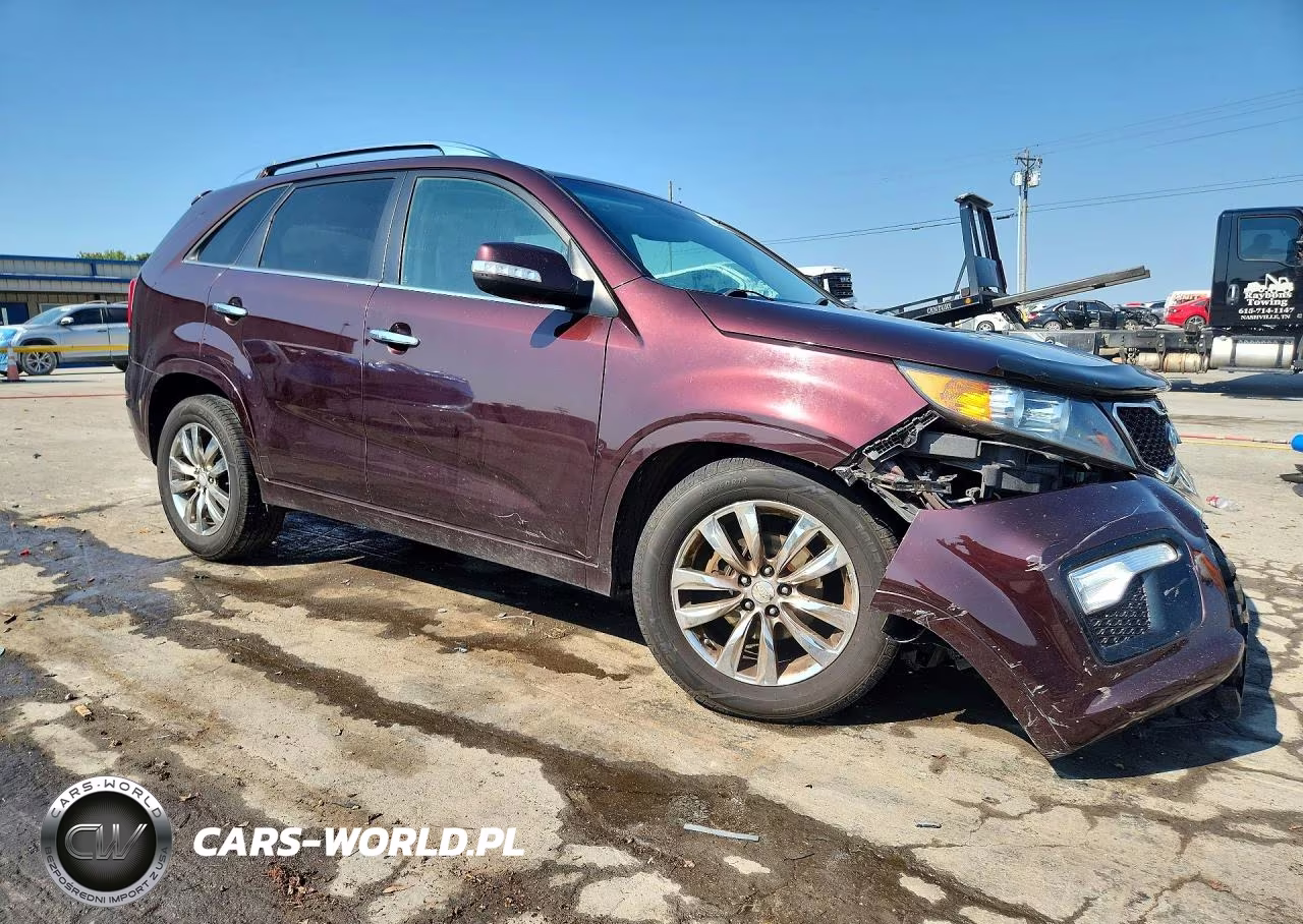 2013 Kia Sorento Sx VIN:5XYKW4A24DG351606 - 4