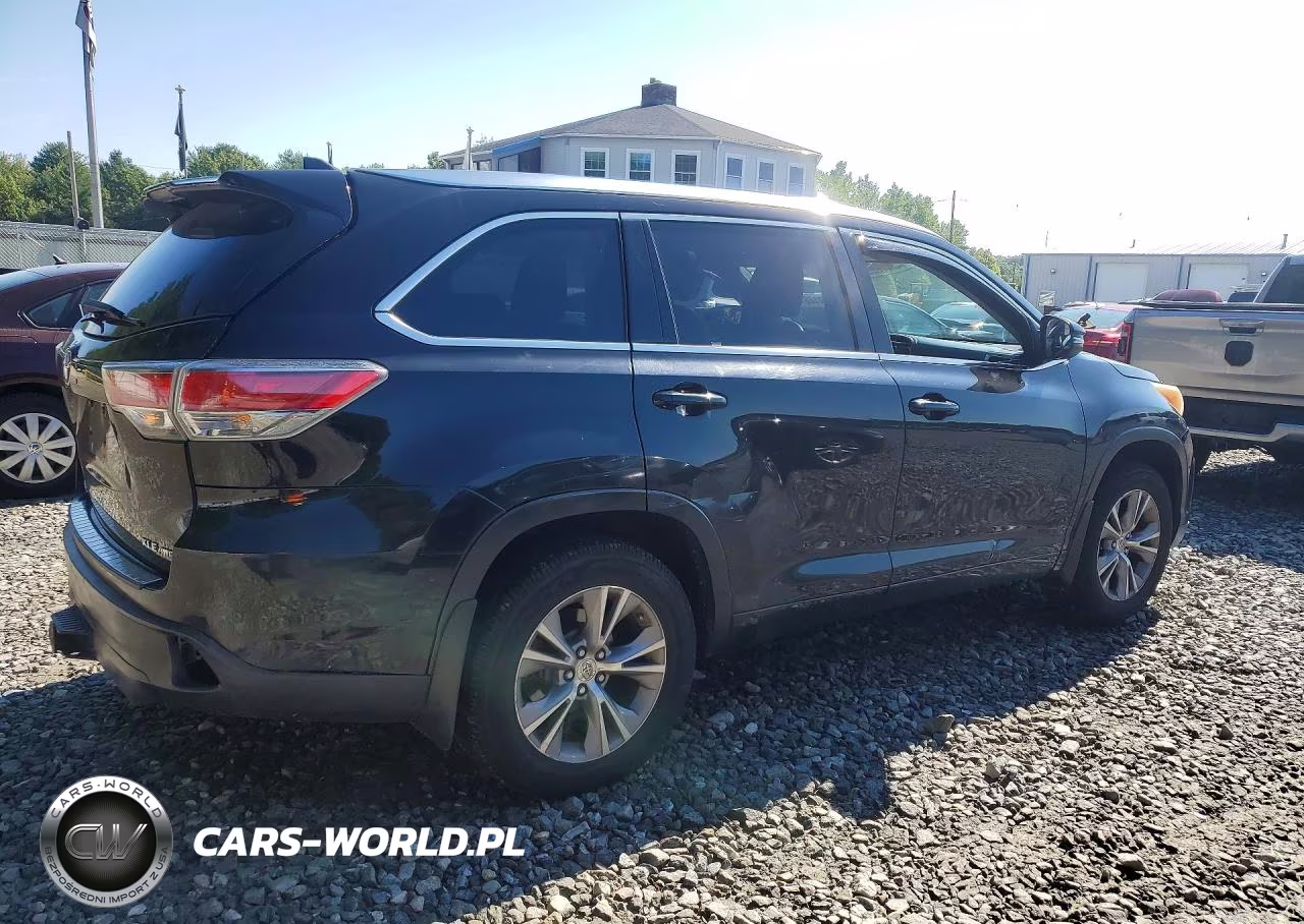 2014 Toyota Highlander Xle VIN:5TDJKRFH0ES034539 - 3