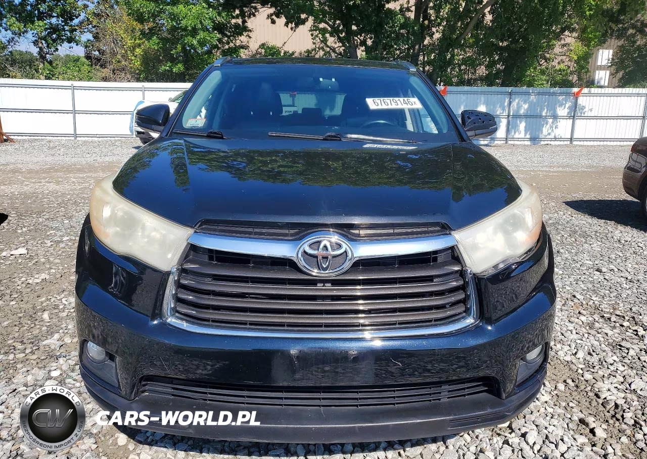 2014 Toyota Highlander Xle VIN:5TDJKRFH0ES034539 - 5