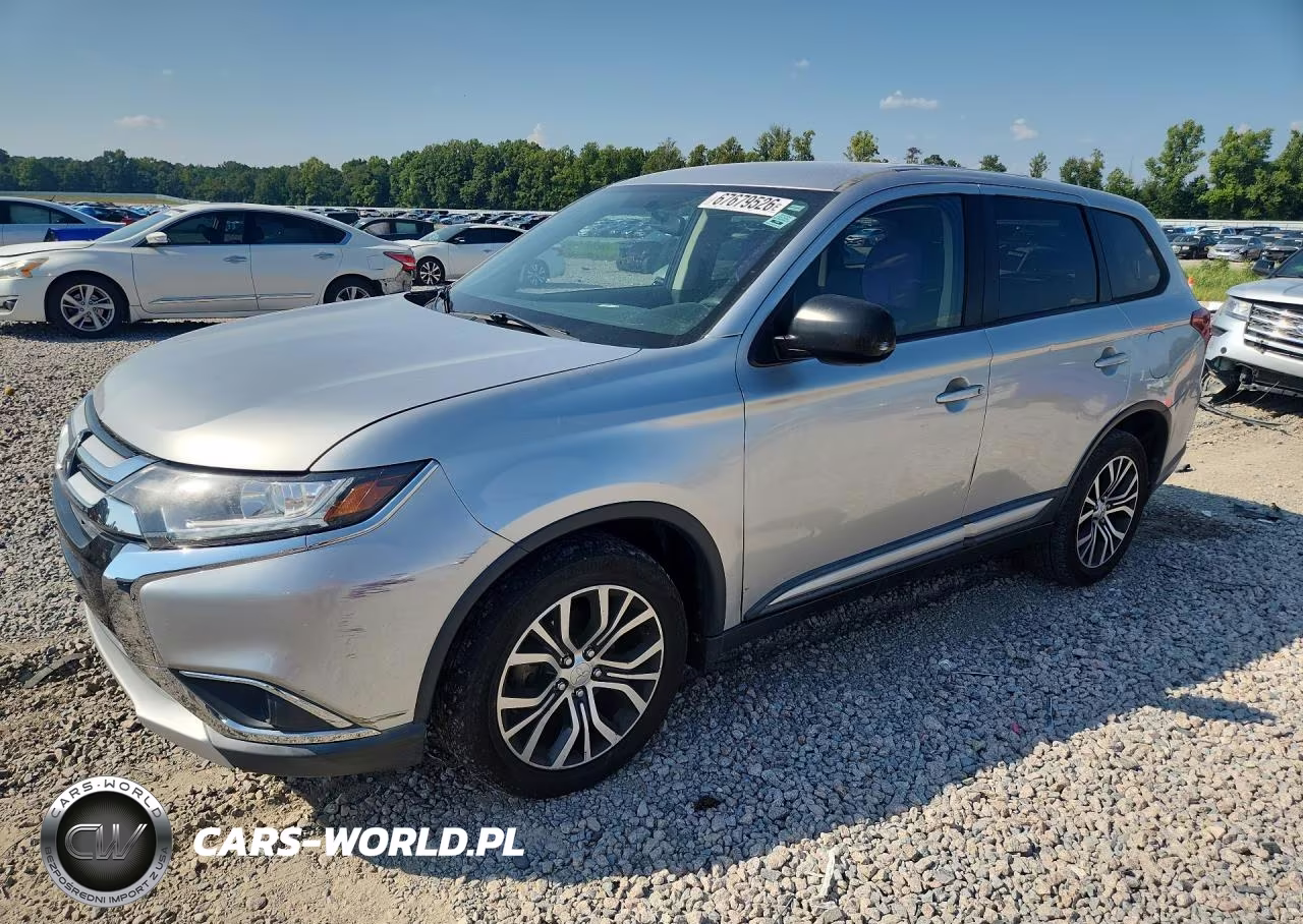 2018 Mitsubishi Outlander Es VIN:JA4AZ2A30JZ015829 - 1