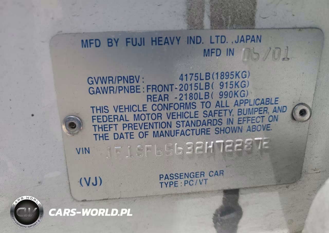 2002 Subaru Forester S VIN:JF1SF65632H722872 - 12