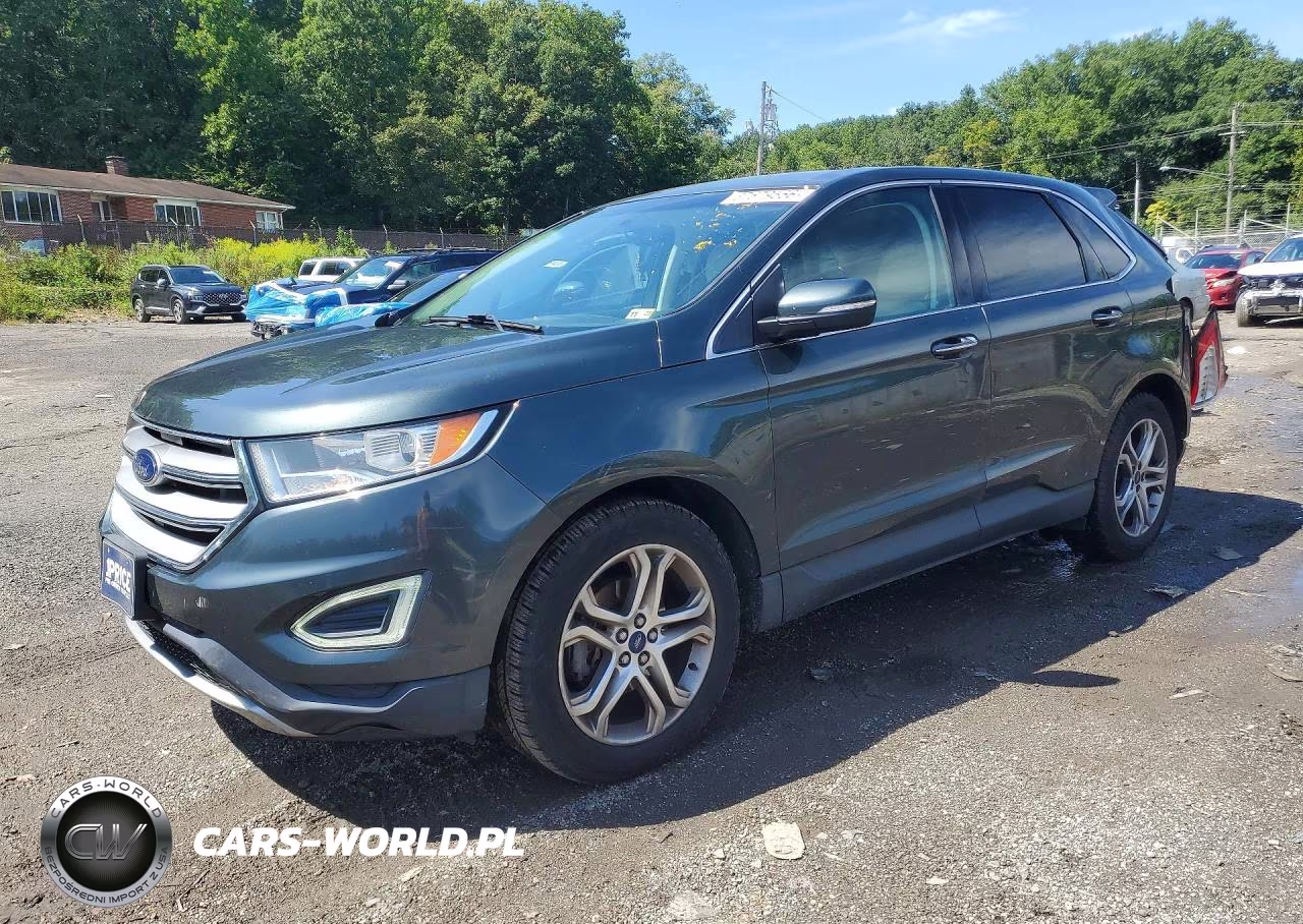 2015 Ford Edge Titanium VIN:2FMTK3K97FBB16514 - 1