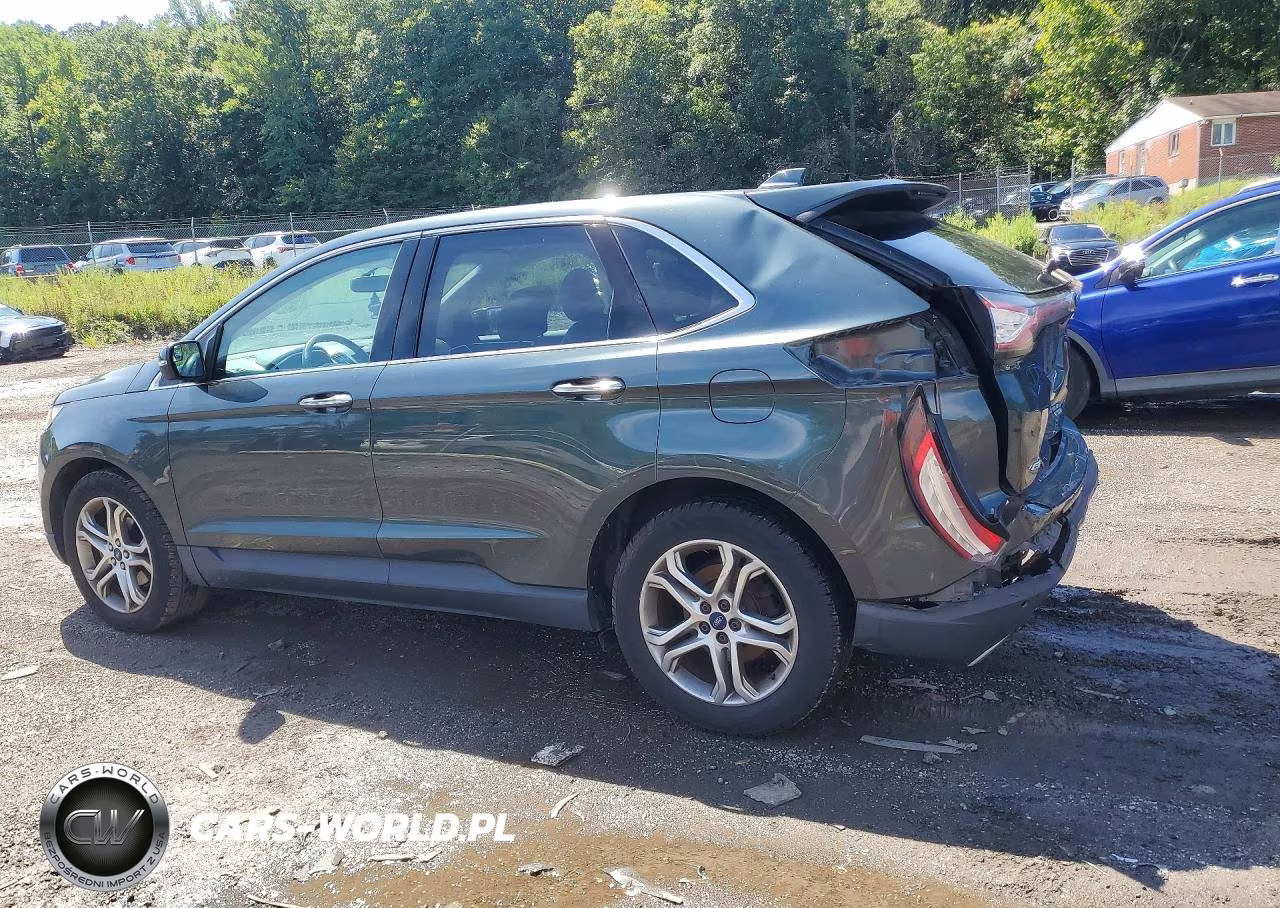 2015 Ford Edge Titanium VIN:2FMTK3K97FBB16514 - 2
