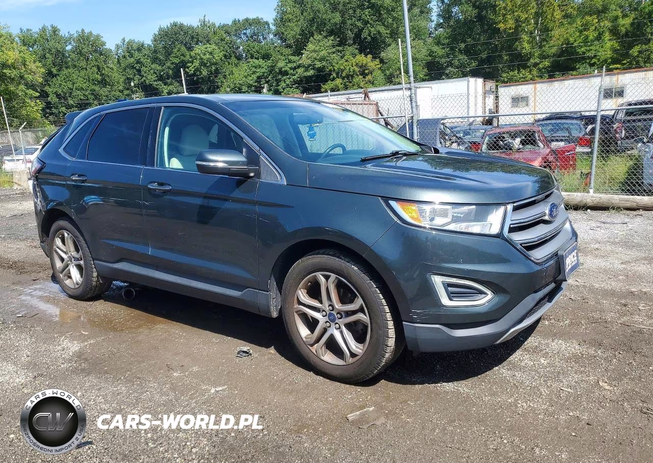 2015 Ford Edge Titanium VIN:2FMTK3K97FBB16514 - 4