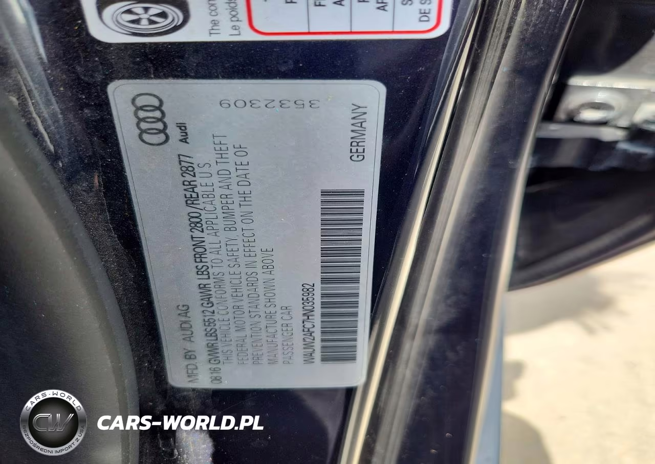 2017 Audi A7 Premium Plus VIN:WAUW2AFC7HN035982 - 12