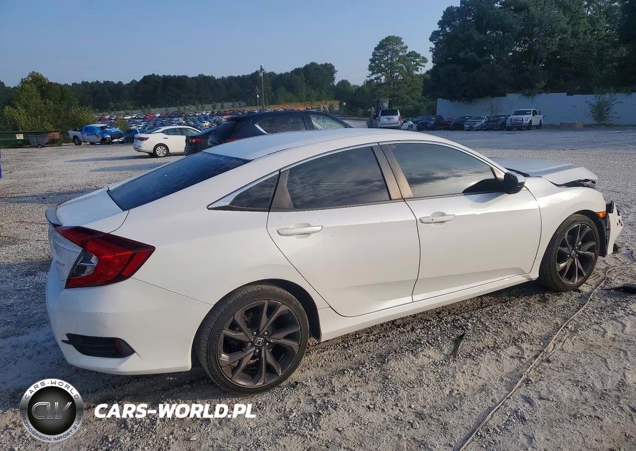 2019 Honda Civic Sport VIN:19XFC2F84KE011667 - 3
