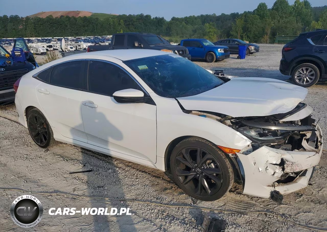 2019 Honda Civic Sport VIN:19XFC2F84KE011667 - 4