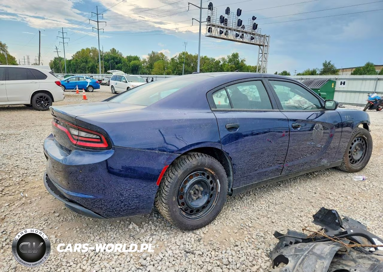 2019 Dodge Charger Police VIN:2C3CDXKT7KH722361 - 3