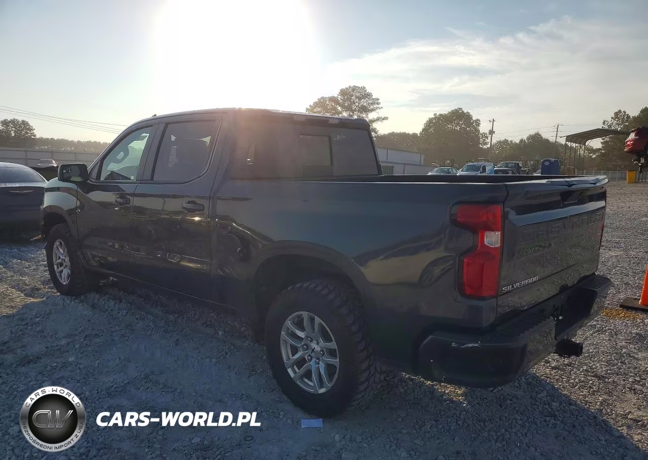 2021 Chevrolet Silverado C1500 Rst VIN:1GCPWDET6MZ206416 - 2