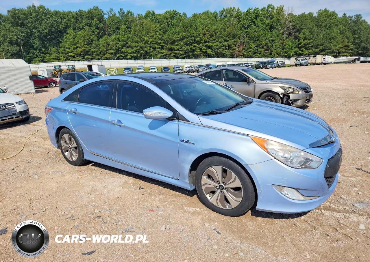 2015 Hyundai Sonata Hybrid Limited VIN:KMHEC4A44FA136250 - 4