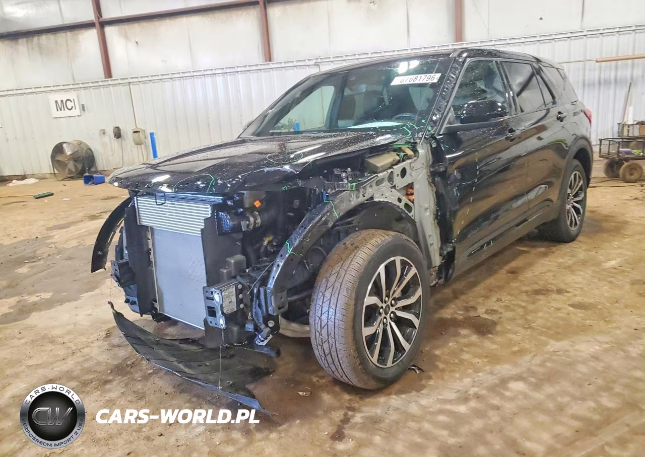 2021 Ford Explorer St VIN:1FM5K8GC9MGA45672 - 1