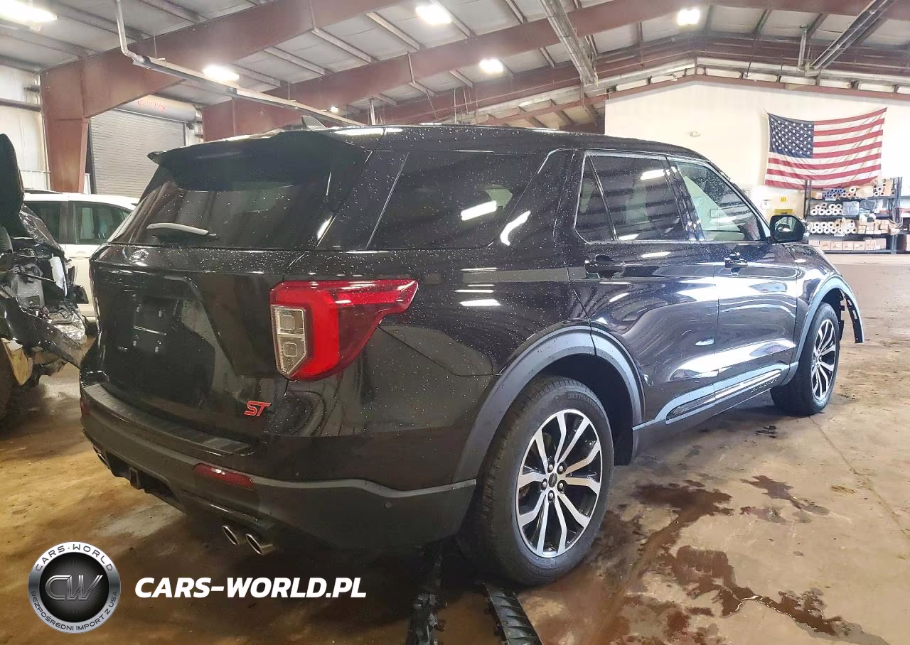 2021 Ford Explorer St VIN:1FM5K8GC9MGA45672 - 3