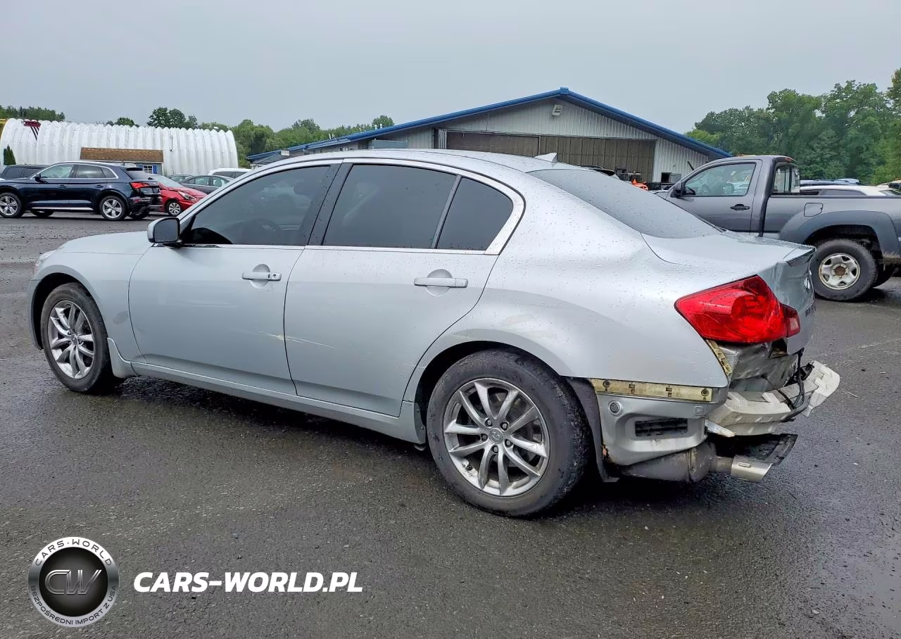 2007 Infiniti G35 X VIN:JNKBV61F17M823635 - 2