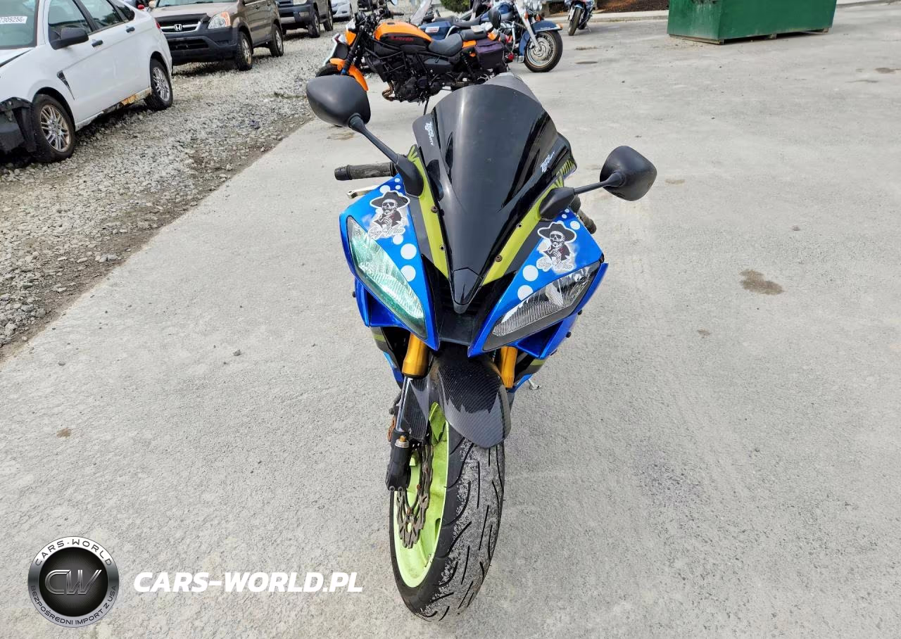 2007 Yamaha Yzfr6 L VIN:JYARJ12EX7A017567 - 2