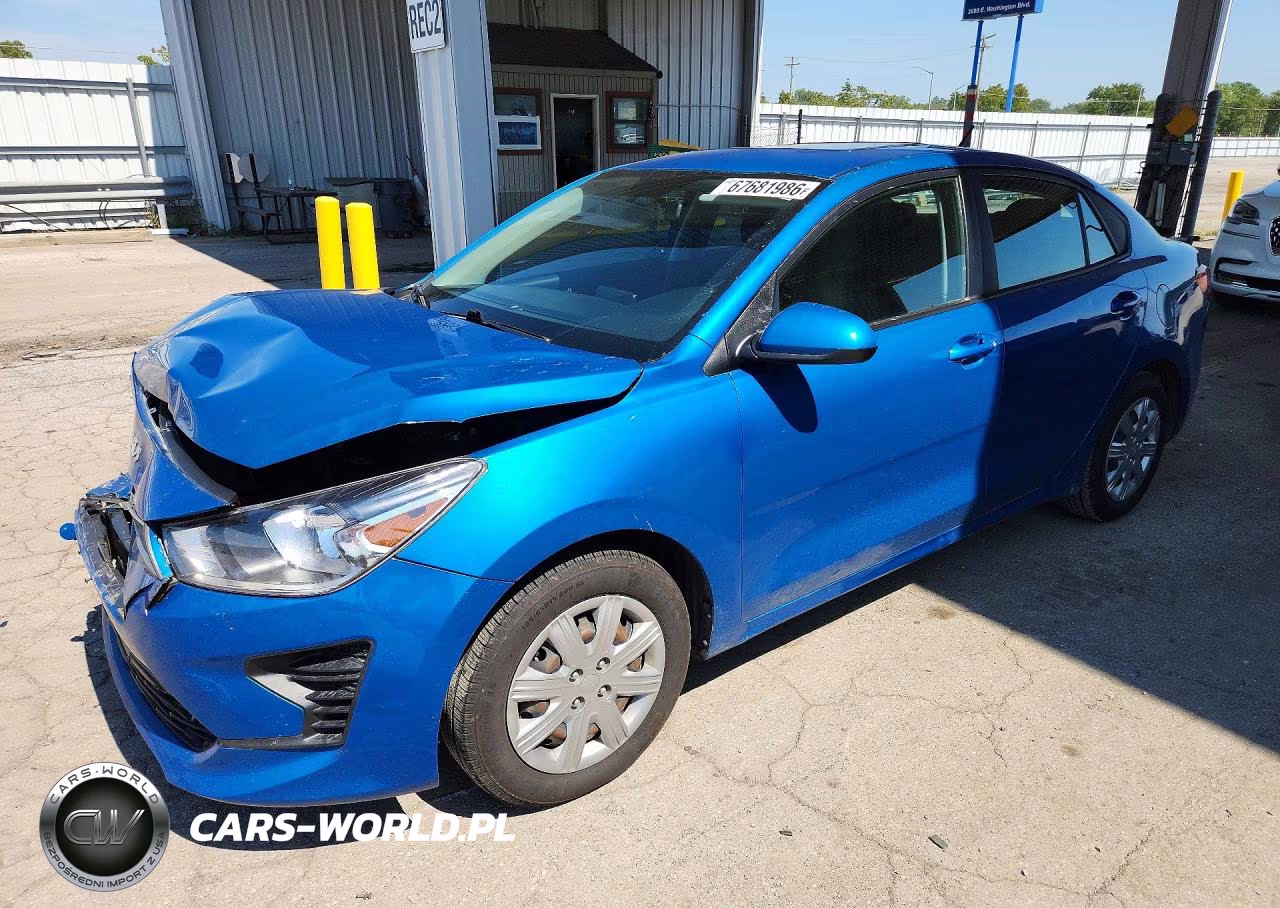 2023 Kia Rio S VIN:3KPA24AD2PE552107 - 1