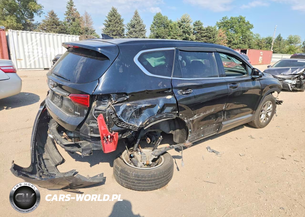 2019 Hyundai Santa Fe Sel 2.4L VIN:5NMS3CAD4KH001786 - 3