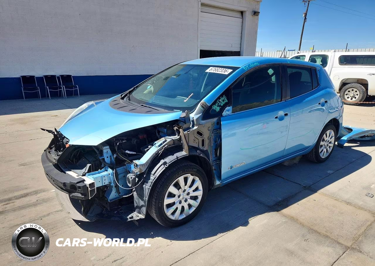 2015 Nissan Leaf S VIN:1N4AZ0CP0FC329426 - 1