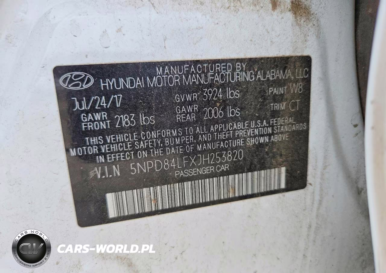2018 Hyundai Elantra Sel VIN:5NPD84LFXJH253820 - 12