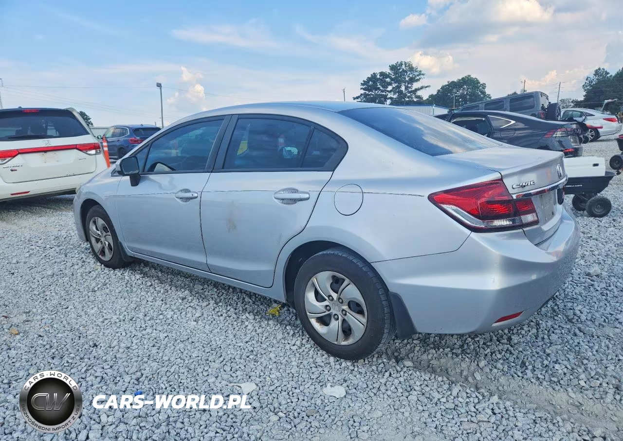 2014 Honda Civic Lx VIN:2HGFB2F52EH503519 - 2