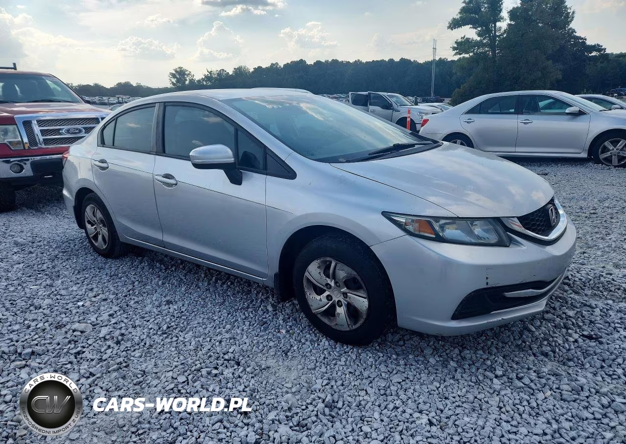 2014 Honda Civic Lx VIN:2HGFB2F52EH503519 - 4