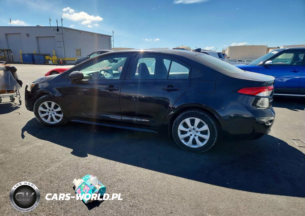 2021 Toyota Corolla Le VIN:5YFEPMAE7MP166224 - 2
