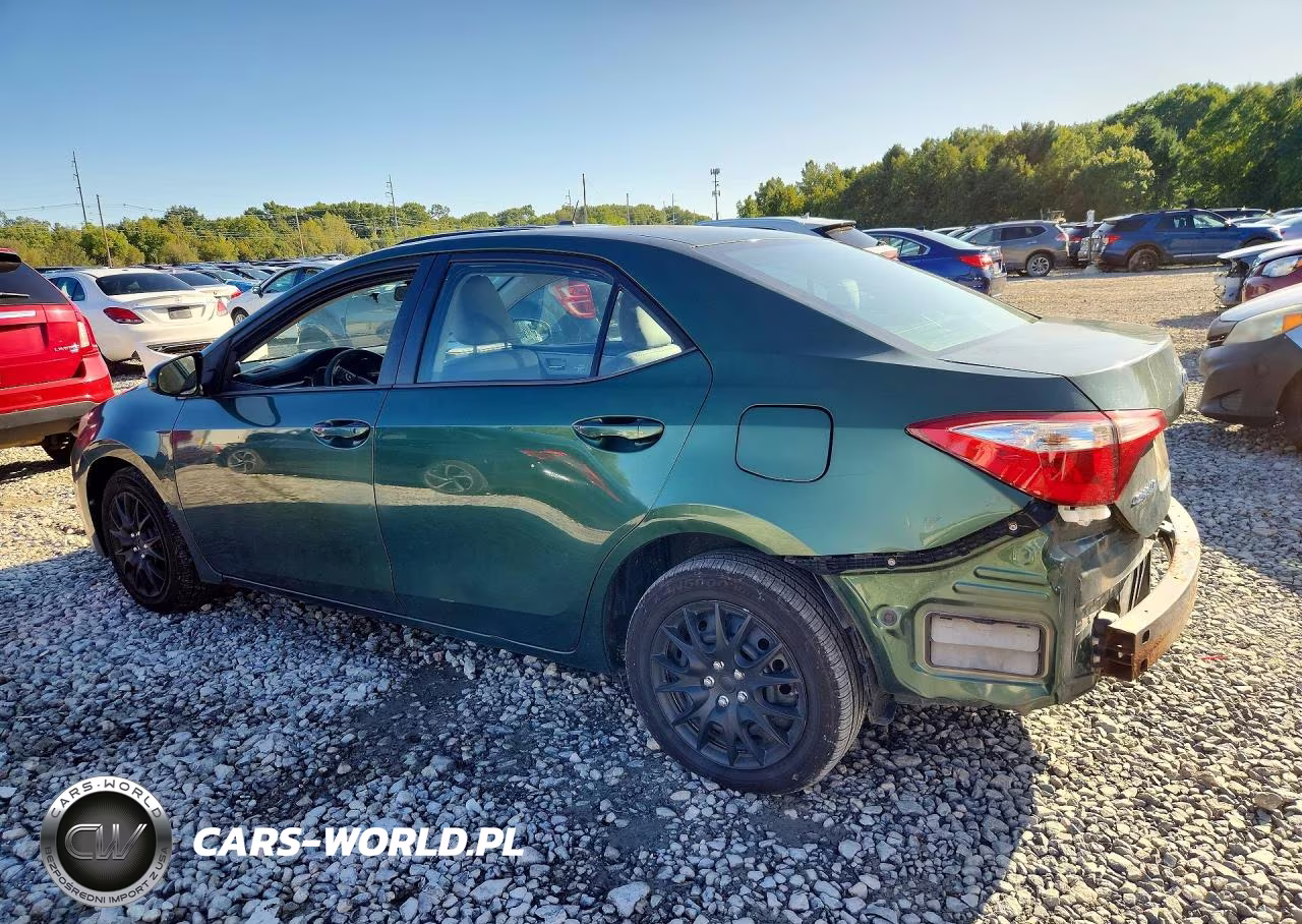 2015 Toyota Corolla Le VIN:2T1BURHE6FC437923 - 2