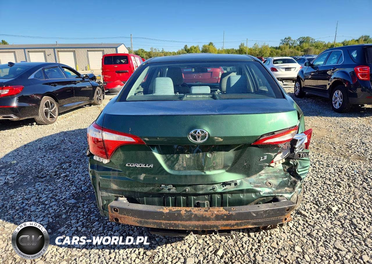 2015 Toyota Corolla Le VIN:2T1BURHE6FC437923 - 6