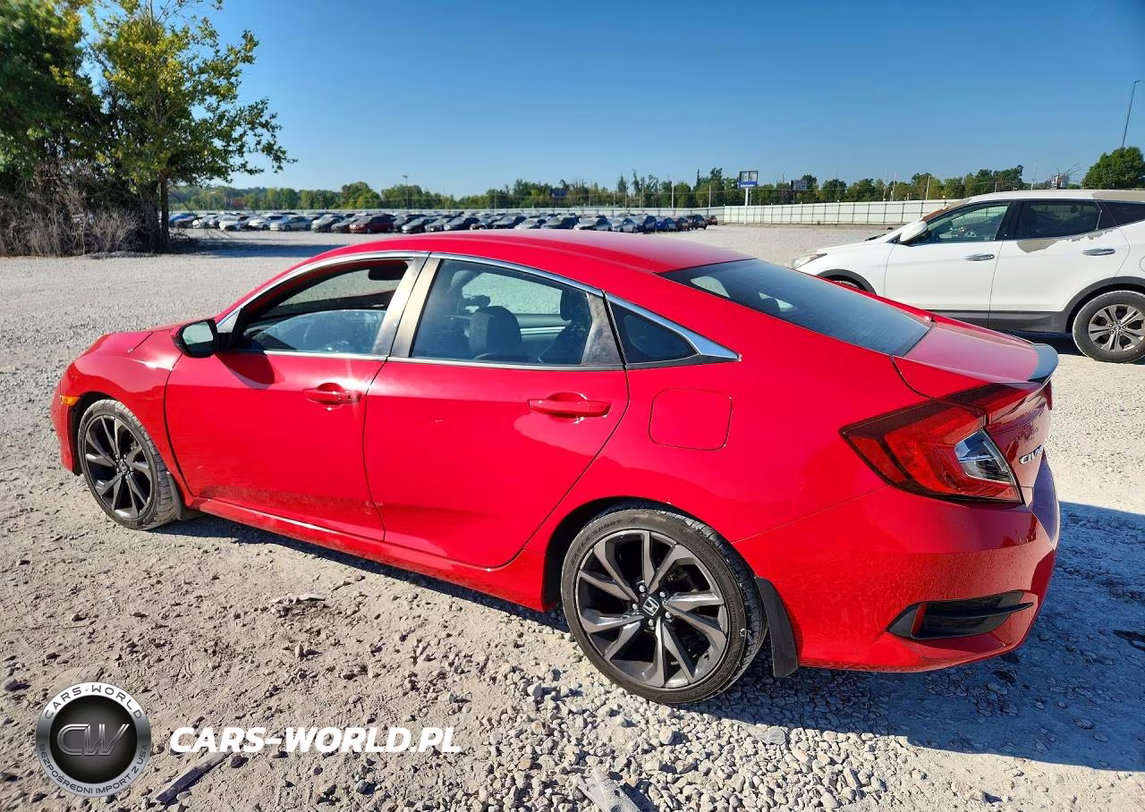2020 Honda Civic Sport VIN:2HGFC2F88LH582490 - 2
