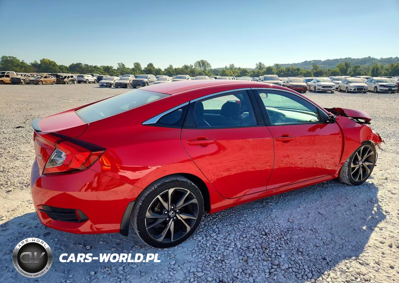 2020 Honda Civic Sport VIN:2HGFC2F88LH582490 - 3