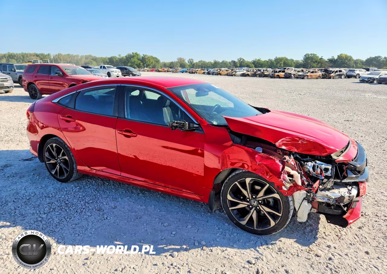 2020 Honda Civic Sport VIN:2HGFC2F88LH582490 - 4