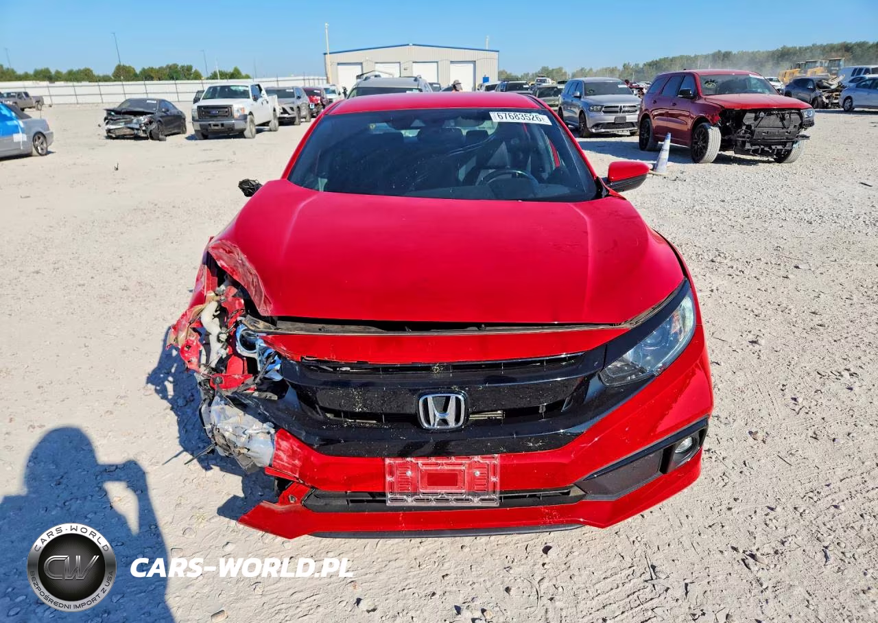 2020 Honda Civic Sport VIN:2HGFC2F88LH582490 - 5