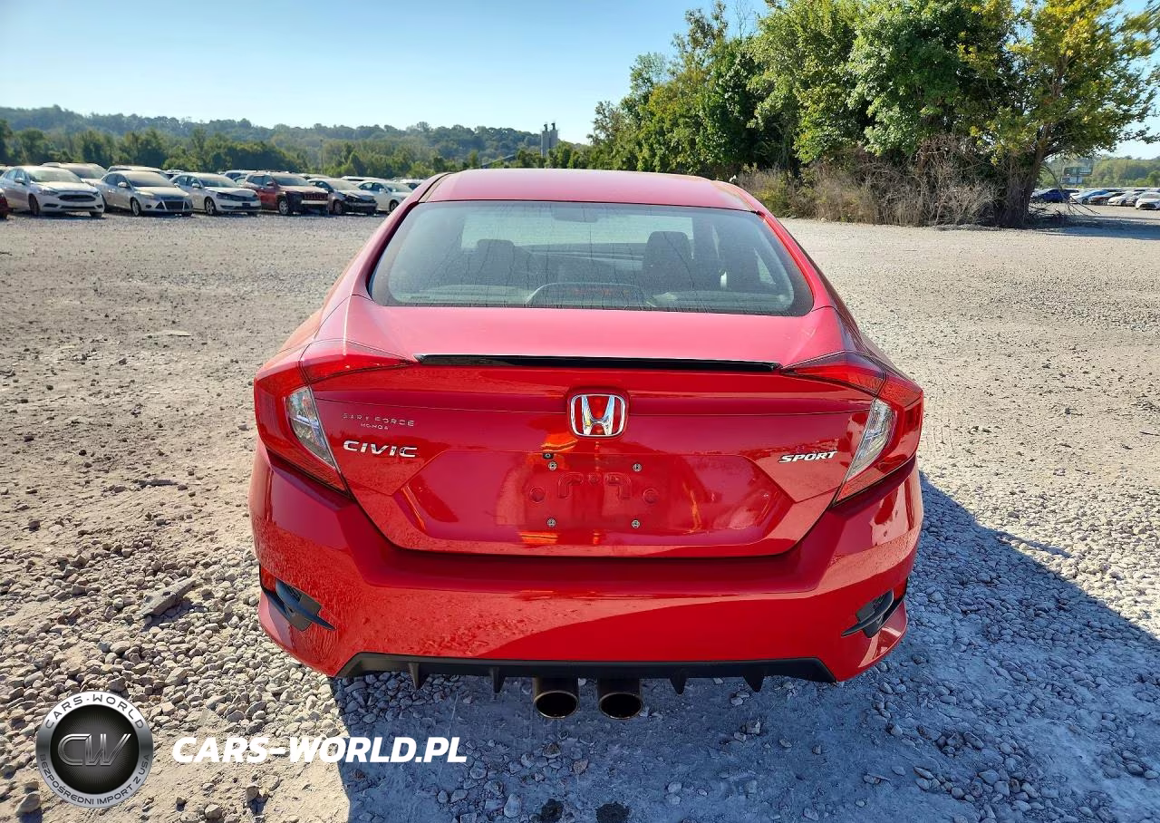 2020 Honda Civic Sport VIN:2HGFC2F88LH582490 - 6