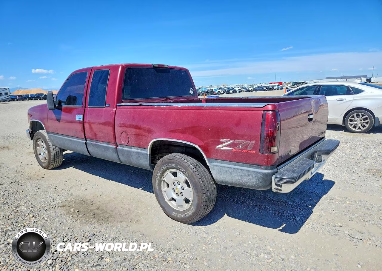 1996 GMC Sierra K1500 VIN:1GTEK19R0TE507706 - 2
