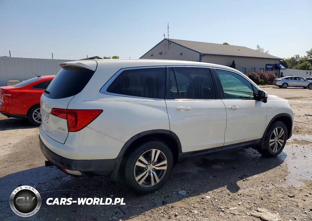 2016 Honda Pilot Exl VIN:5FNYF6H80GB032361 - 3