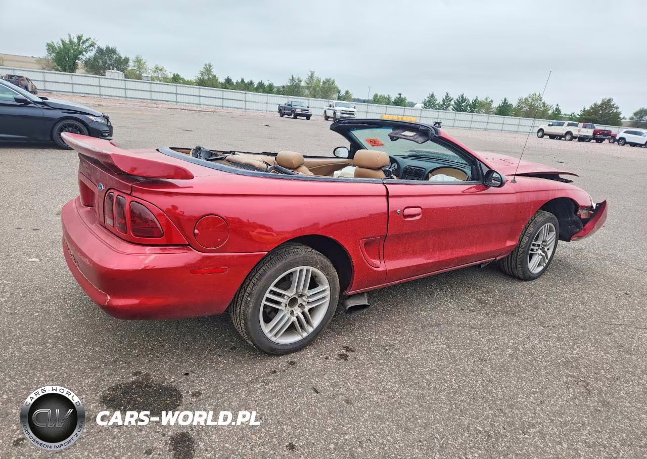 1998 Ford Mustang Cobra VIN:1FAFP46V8WF163345 - 3