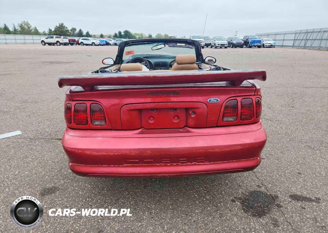 1998 Ford Mustang Cobra VIN:1FAFP46V8WF163345 - 6