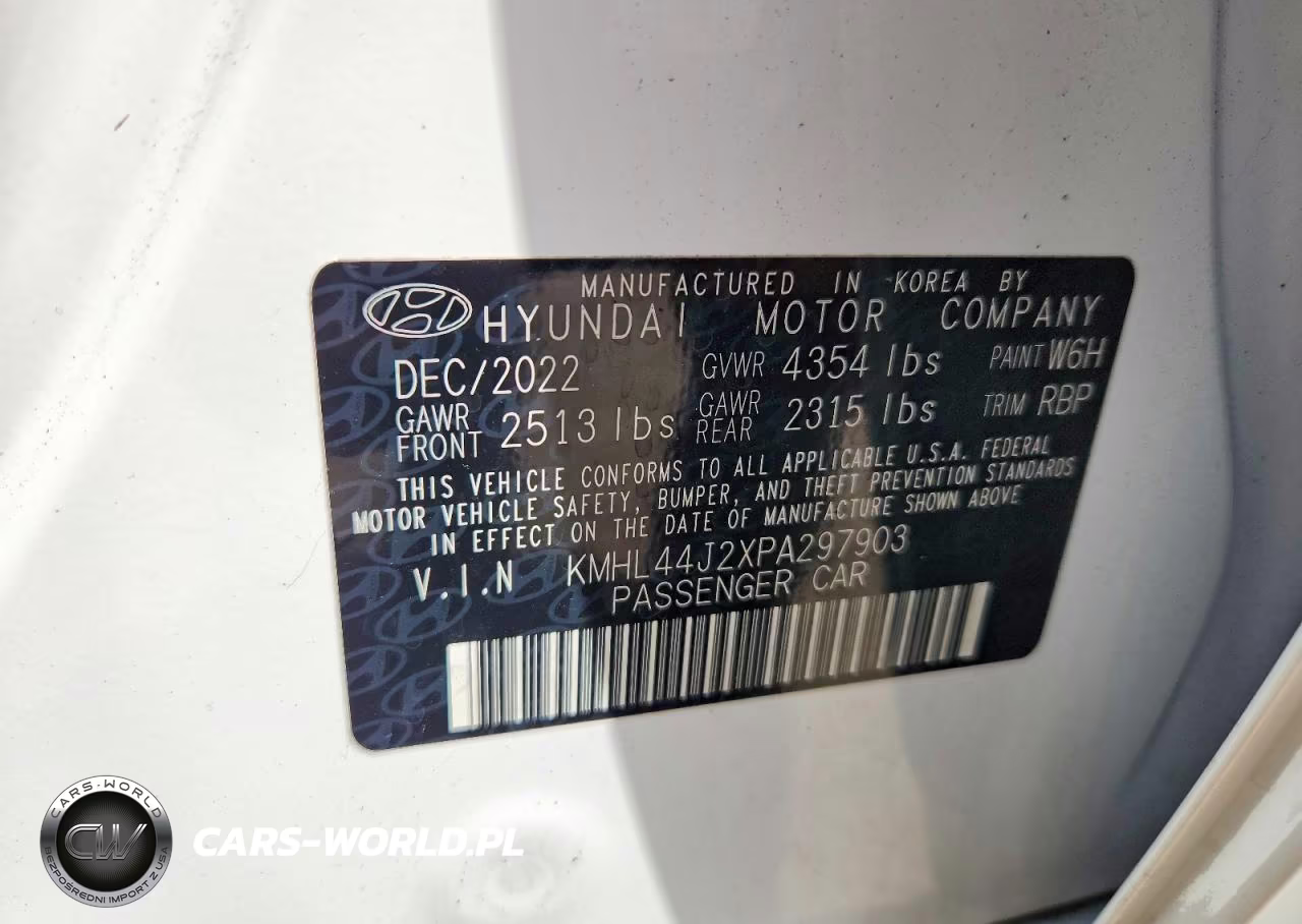 2023 Hyundai Sonata Sel Plus VIN:KMHL44J2XPA297903 - 13