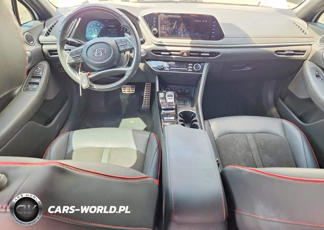 2023 Hyundai Sonata Sel Plus VIN:KMHL44J2XPA297903 - 8