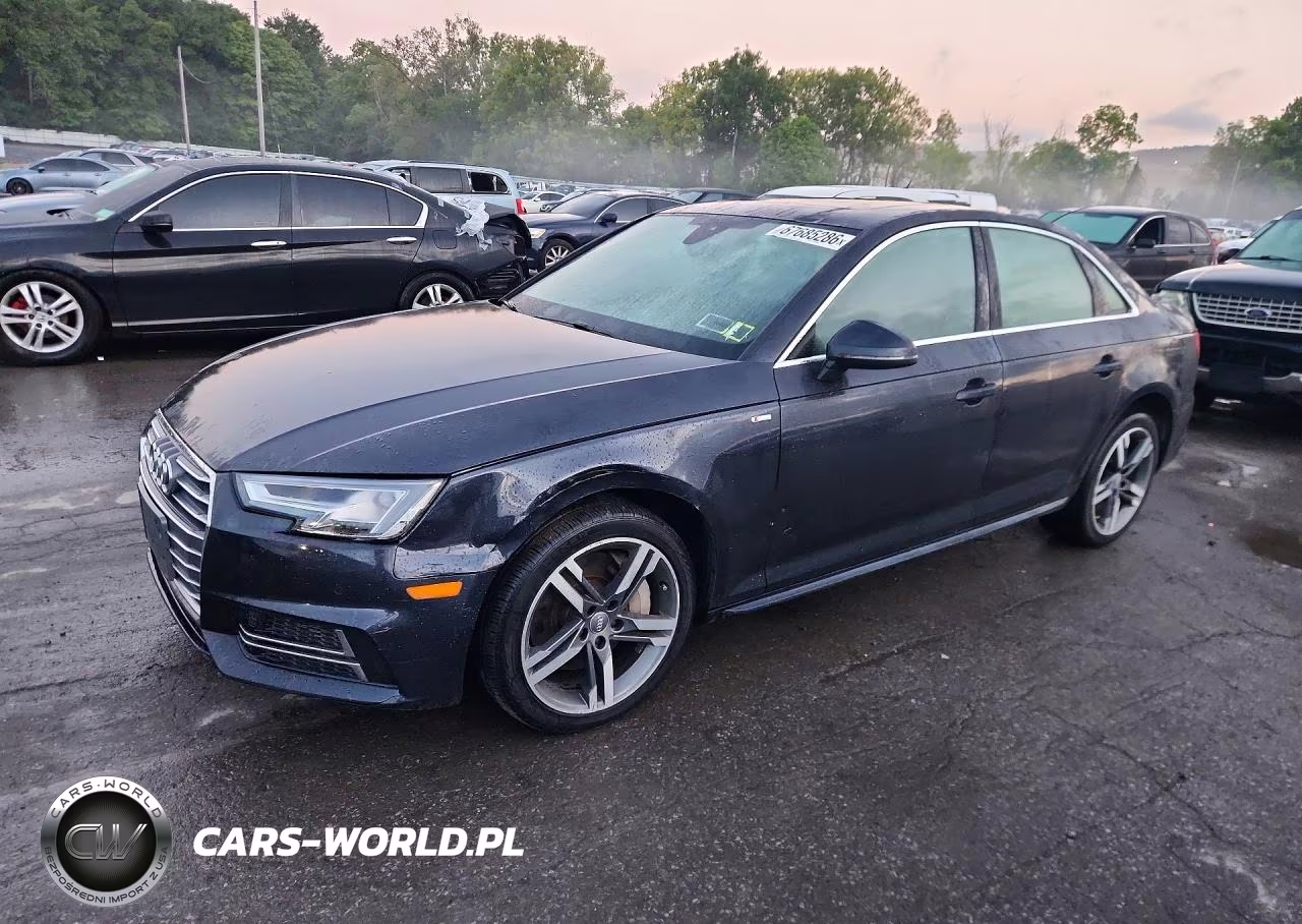 2018 Audi A4 Premium Plus VIN:WAUENAF45JA140030 - 1