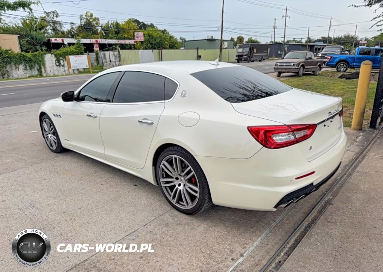 2017 Maserati Quattroporte S VIN:ZAM56RPS0H1236696 - 3