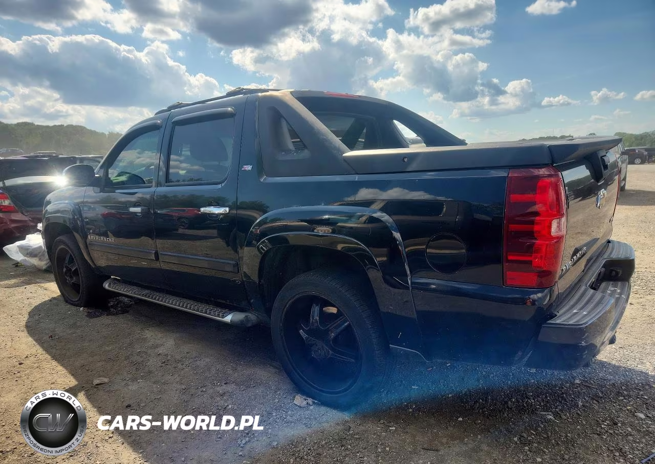 2008 Chevrolet Avalanche K1500 VIN:3GNFK12398G178070 - 2