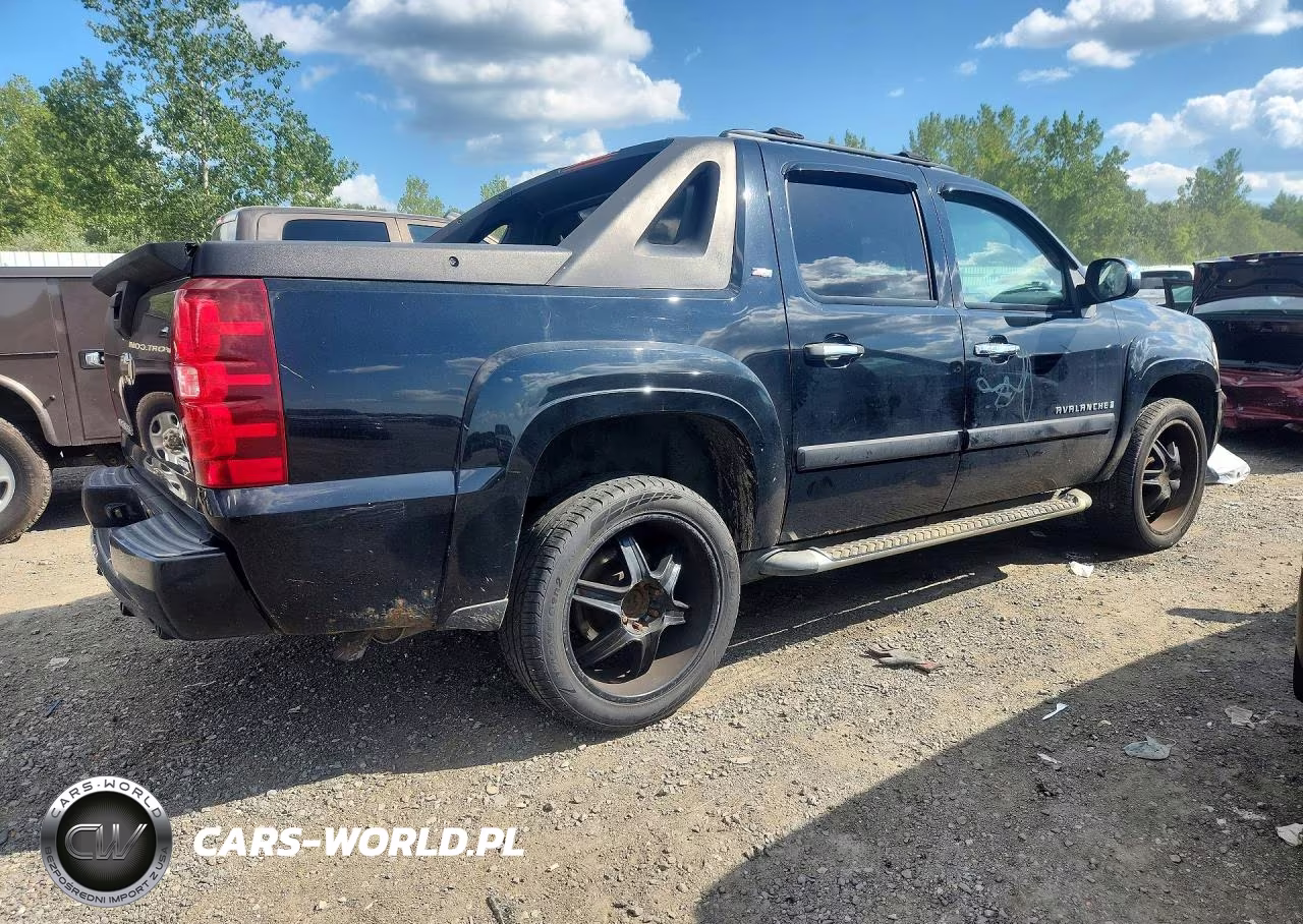 2008 Chevrolet Avalanche K1500 VIN:3GNFK12398G178070 - 3